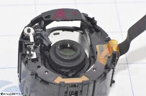 Блок диафрагмы Nikon S3300, б/у, без шлейфа